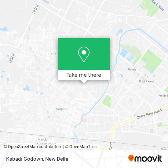 Kabadi Godown map