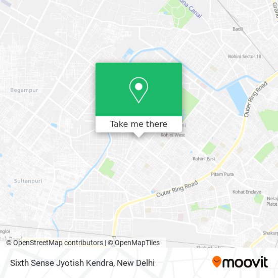Sixth Sense Jyotish Kendra map