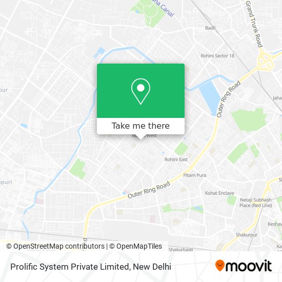 Prolific System Private Limited map