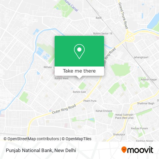 Punjab National Bank map