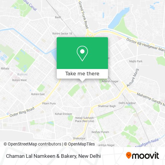 Chaman Lal Namkeen & Bakery map