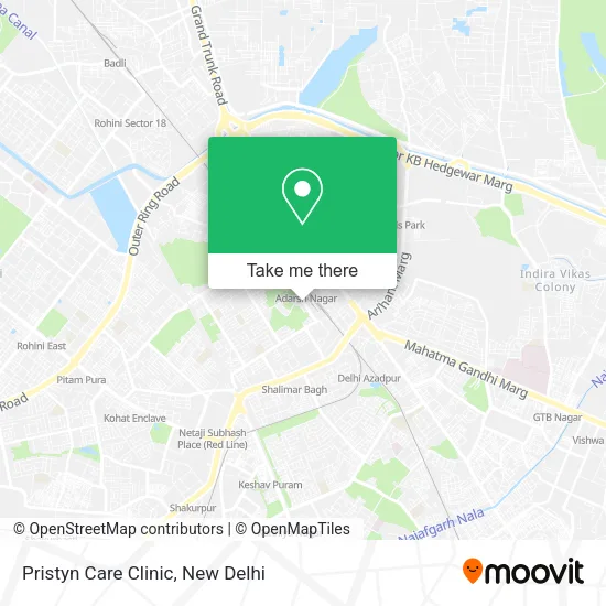 Pristyn Care Clinic map