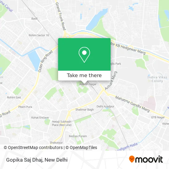 Gopika Saj Dhaj map