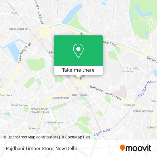 Rajdhani Timber Store map