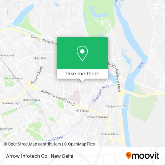 Arrow Infotech Co. map