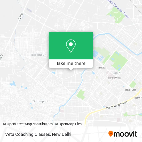 Veta Coaching Classes map