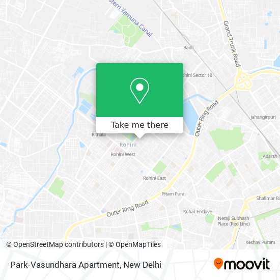 Park-Vasundhara Apartment map