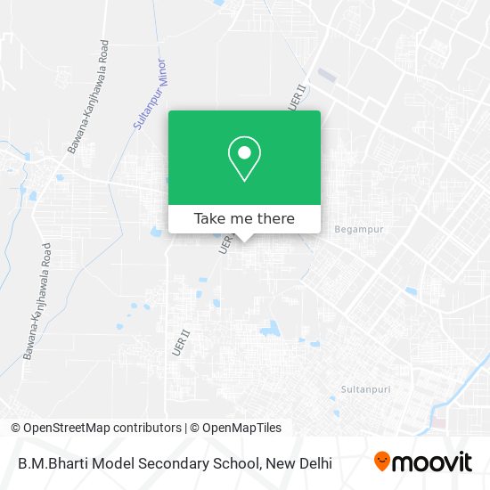 B.M.Bharti Model Secondary School map