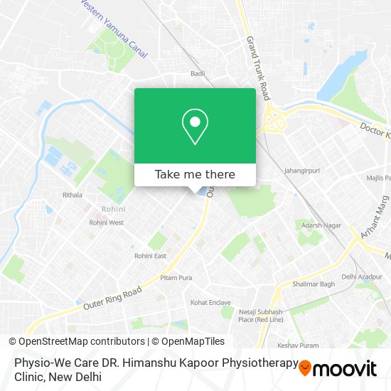 Physio-We Care DR. Himanshu Kapoor Physiotherapy Clinic map
