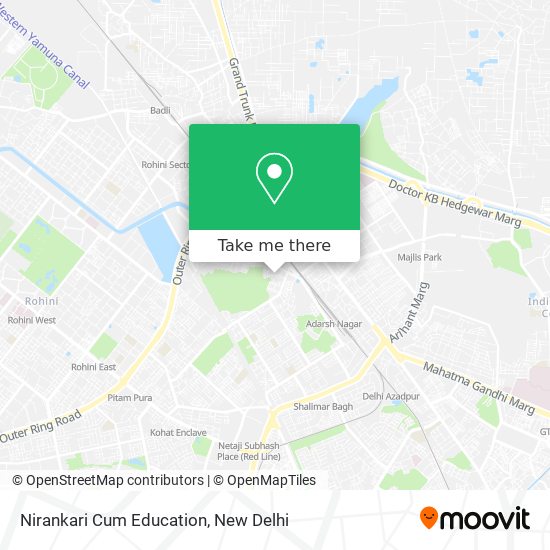 Nirankari Cum Education map