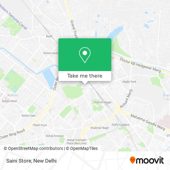 Saini Store map