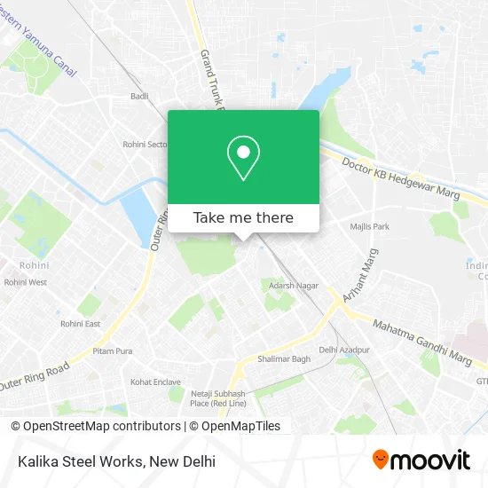 Kalika Steel Works map