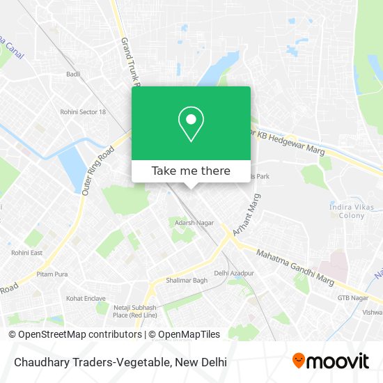 Chaudhary Traders-Vegetable map