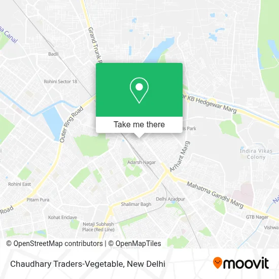 Chaudhary Traders-Vegetable map