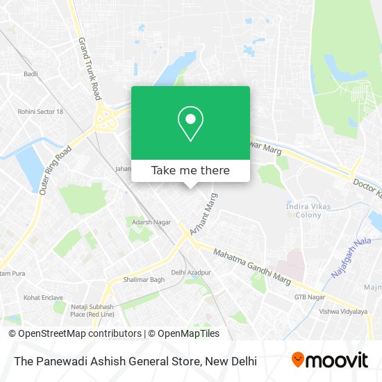 The Panewadi Ashish General Store map