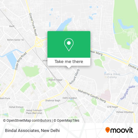 Bindal Associates map