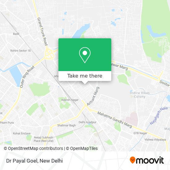 Dr Payal Goel map