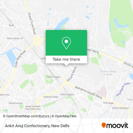 Ankit Anuj Confectionery map