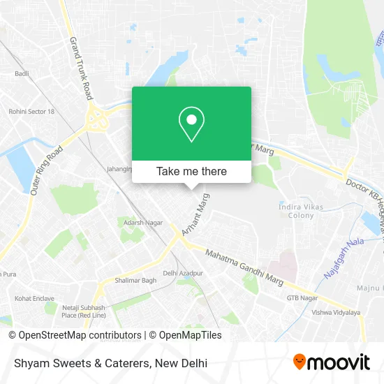 Shyam Sweets & Caterers map