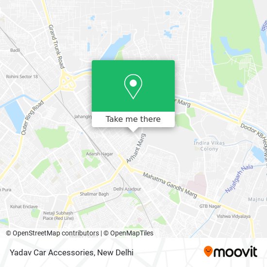 Yadav Car Accessories map