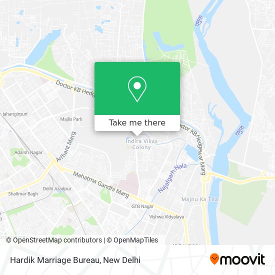 Hardik Marriage Bureau map