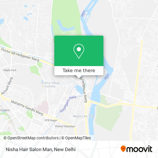 Nisha Hair Salon Man map