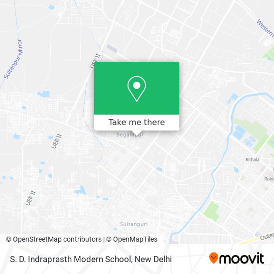 S. D. Indraprasth Modern School map
