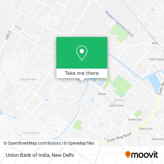 Union Bank of India map