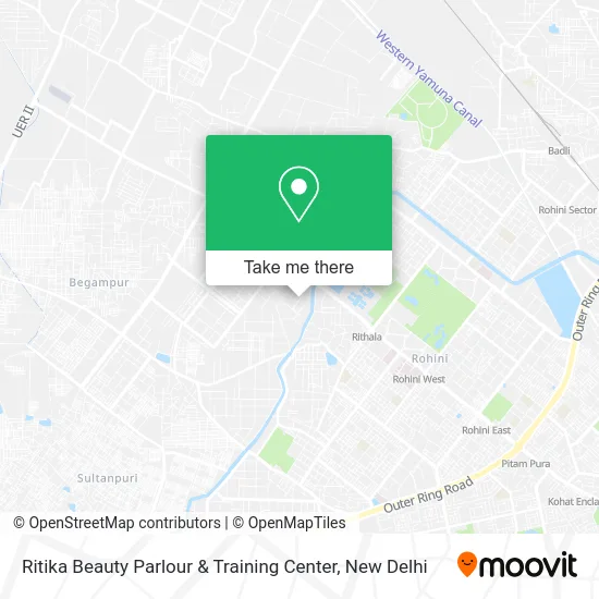 Ritika Beauty Parlour & Training Center map