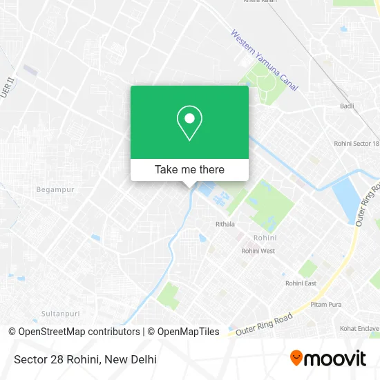 Sect. 28 Rohini map