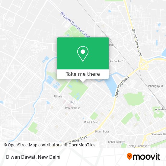 Diwan Dawat map