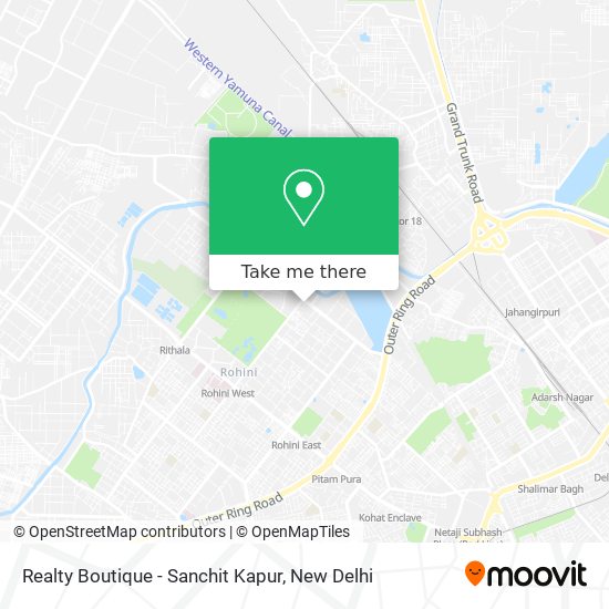 Realty Boutique - Sanchit Kapur map