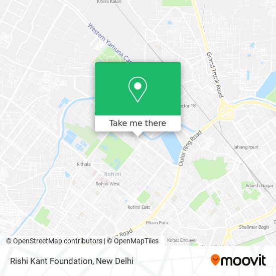 Rishi Kant Foundation map