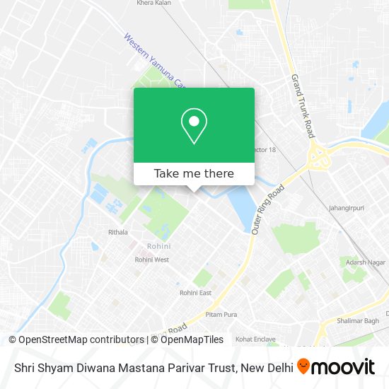 Shri Shyam Diwana Mastana Parivar Trust map