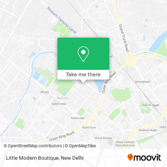 Little Modern Boutique map