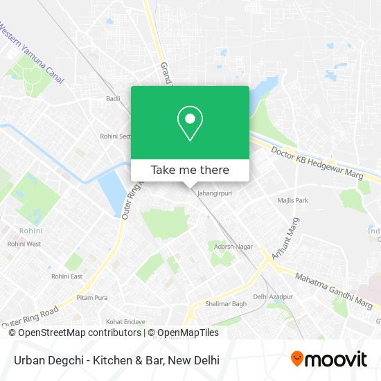Urban Degchi - Kitchen & Bar map