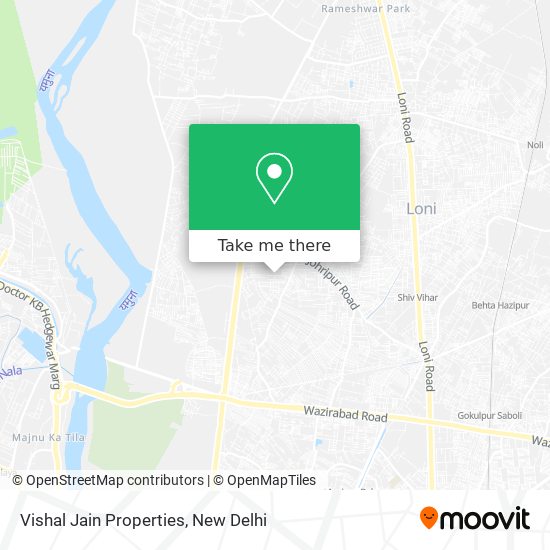 Vishal Jain Properties map