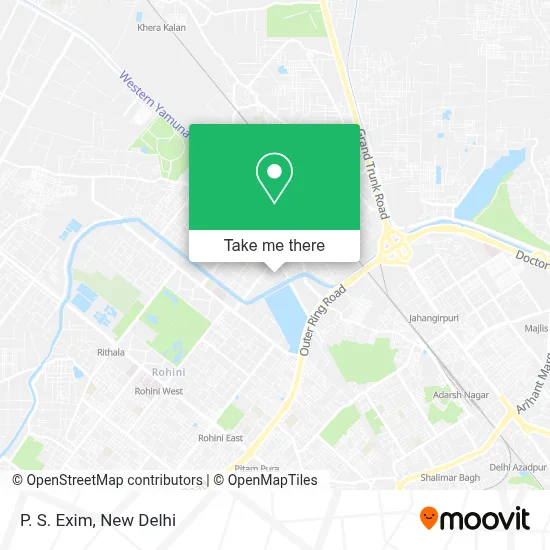 P. S. Exim map
