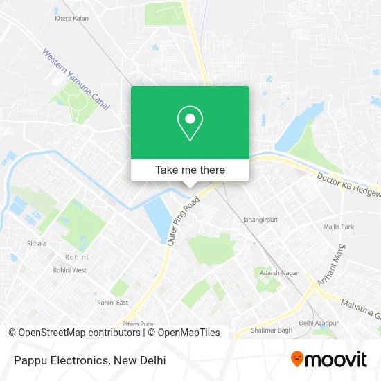Pappu Electronics map
