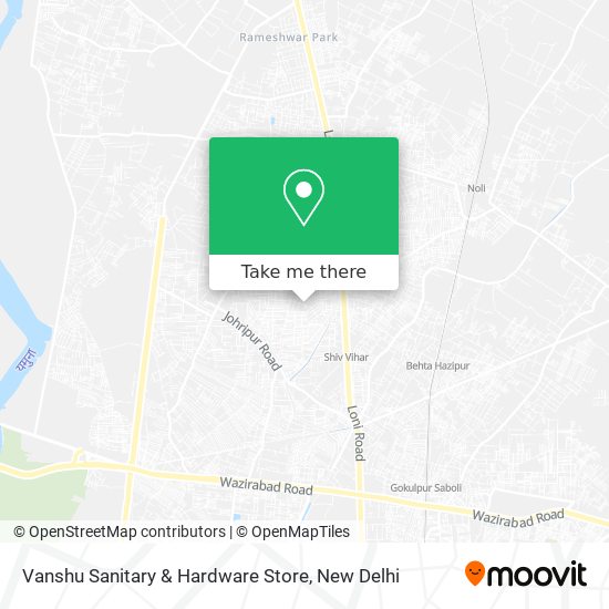 Vanshu Sanitary & Hardware Store map