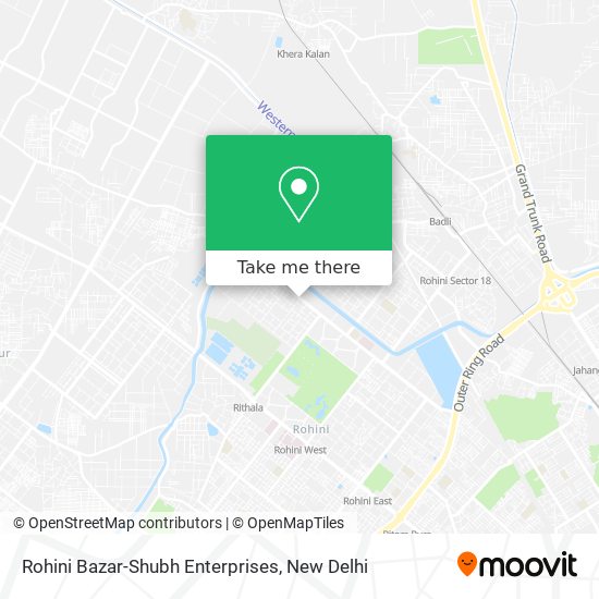 Rohini Bazar-Shubh Enterprises map
