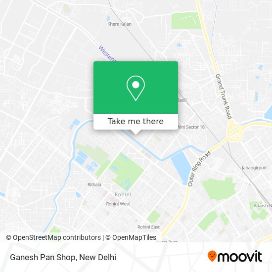 Ganesh Pan Shop map