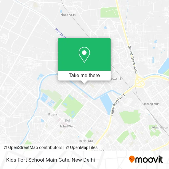 Kids Fort School-Main Gate map