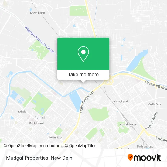 Mudgal Properties map
