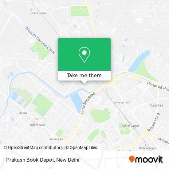 Prakash Book Depot map