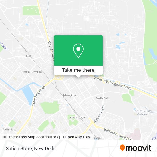 Satish Store map