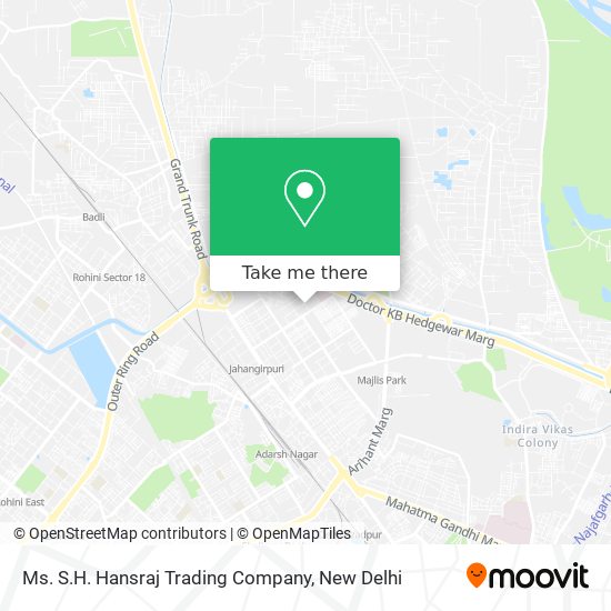 Ms. S.H. Hansraj Trading Company map