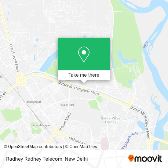 Radhey Radhey Telecom map