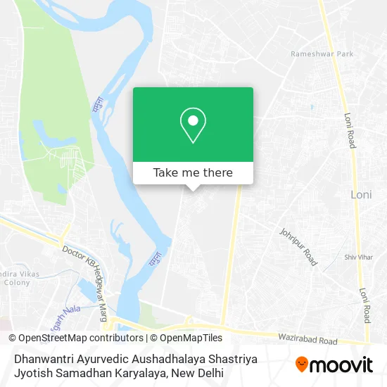 Dhanwantri Ayurvedic Aushadhalaya Shastriya Jyotish Samadhan Karyalaya map