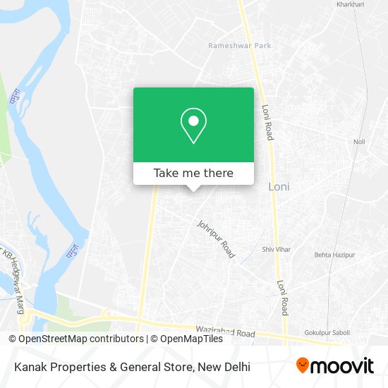 Kanak Properties & General Store map